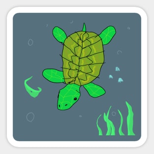 Turtley Sticker